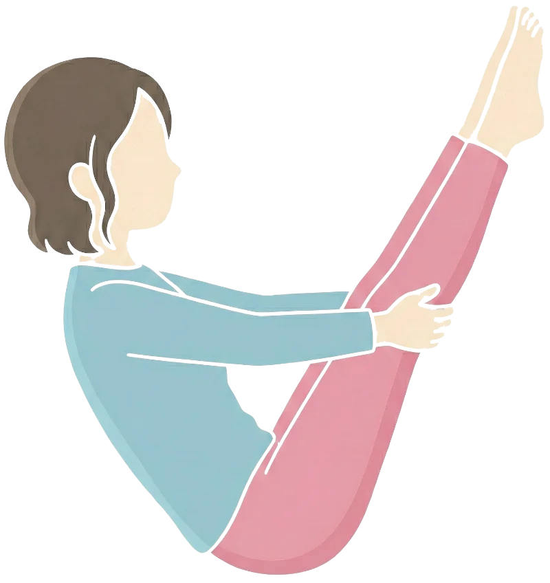 ヨガ・ピラティスのイメージイラスト